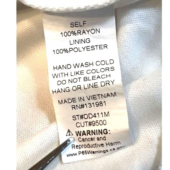 Love Delirious Maternity XL Floral Dress Cold Shoulder Boho Cottagecore Spring - Picture 9 of 9